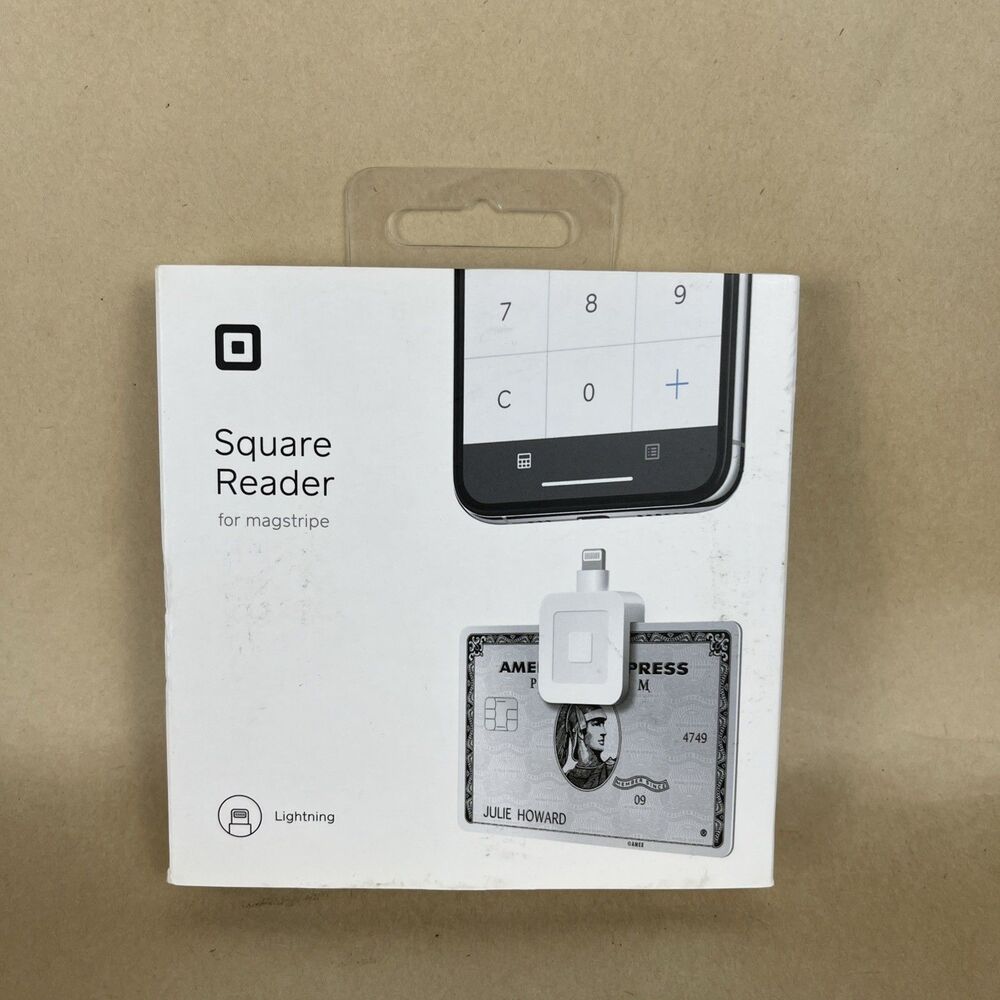 SQUARE READER FOR MAGSTRIPE PAYMENT‎ READER ASKU0523 New Open Box